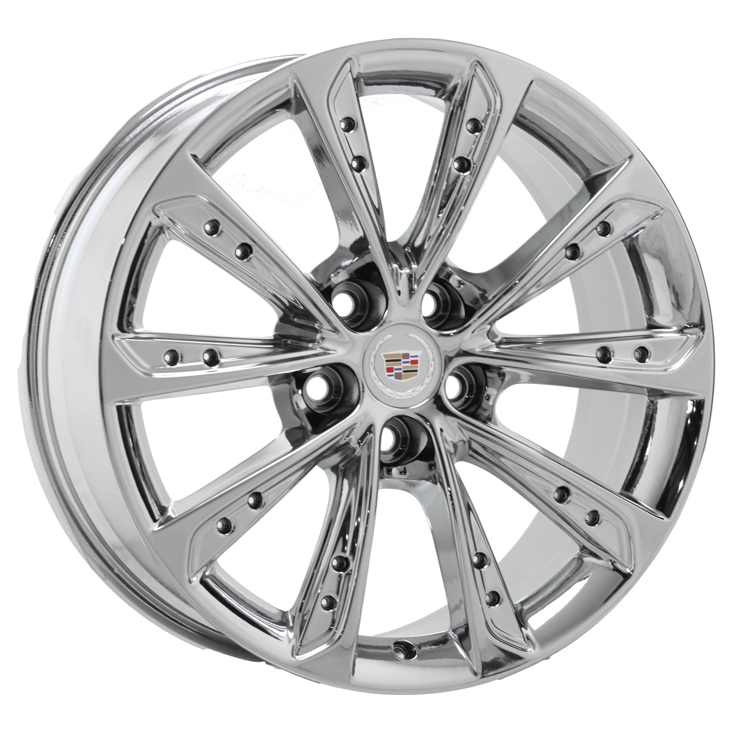 19" Cadillac XTS Bright Chrome wheel rim Factory OEM set 4697