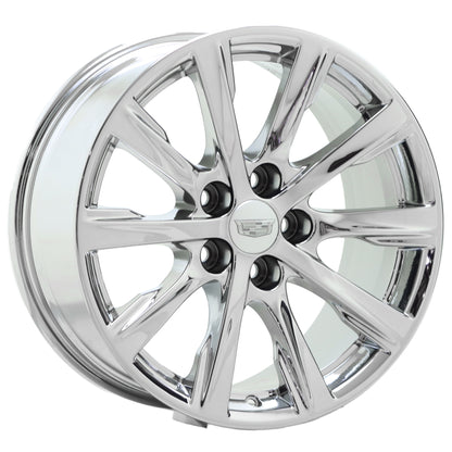 18" Cadillac CT5 Bright Chrome wheels rims Factory OEM set 4836 EXCHANGE