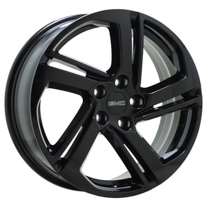 18" GMC Terrain Black Wheels Rims Factory OEM Set 5835