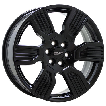 20" GMC Acadia Gloss Black wheels rims Factory OEM GM set 5952