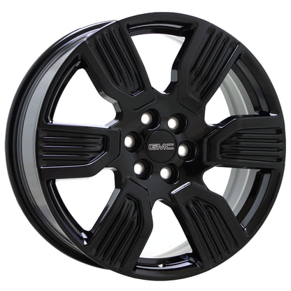 20" GMC Acadia Gloss Black wheels rims Factory GM set 5952 EXCHANGE