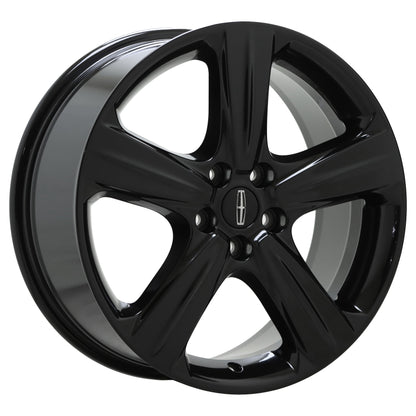18" Lincoln MKC Gloss Black wheels rims Factory OEM set 10016