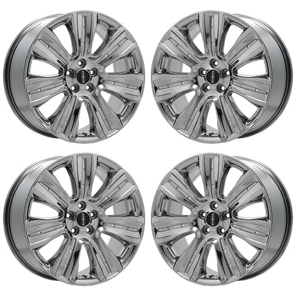 19" Lincoln MKC Bright Chrome wheels rims Factory OEM set 10021 EXCHANGE
