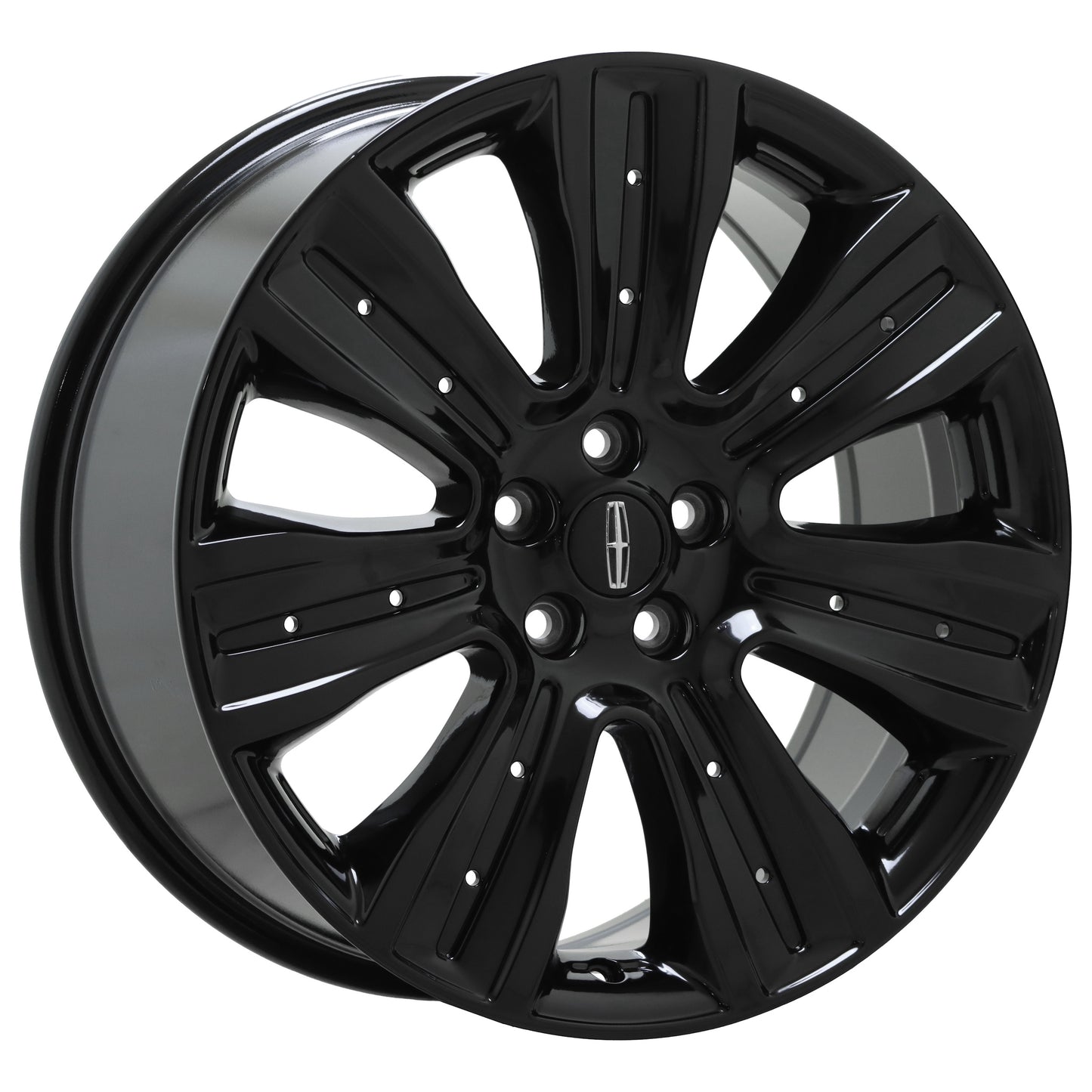 19" Lincoln MKC Gloss Black wheels rims Factory OEM set 10021 EXCHANGE