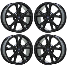 Load image into Gallery viewer, 19&quot; Ford Fusion Black wheels rims Factory OEM set 4 10124
