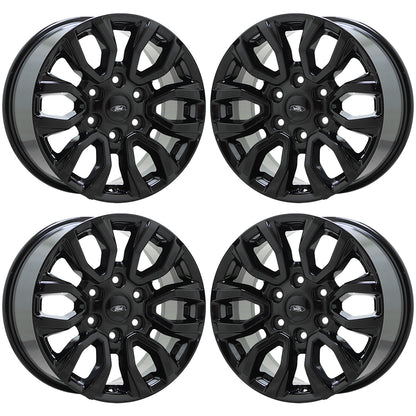 17" Ford Ranger Truck Gloss Black wheels rims Factory OEM set 4 10230
