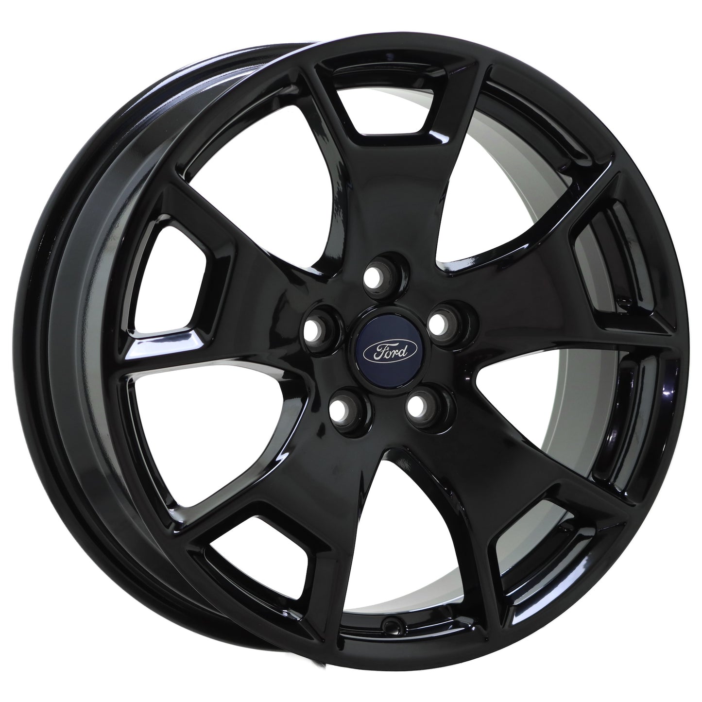 17" Ford Bronco Sport Gloss Black wheels rims Factory OEM set 4 10427