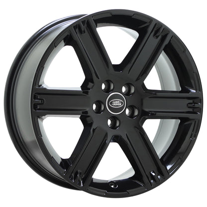 19" Land Rover Range Rover Evoque Gloss Black wheels rim OEM set 72234 EXCHANGE
