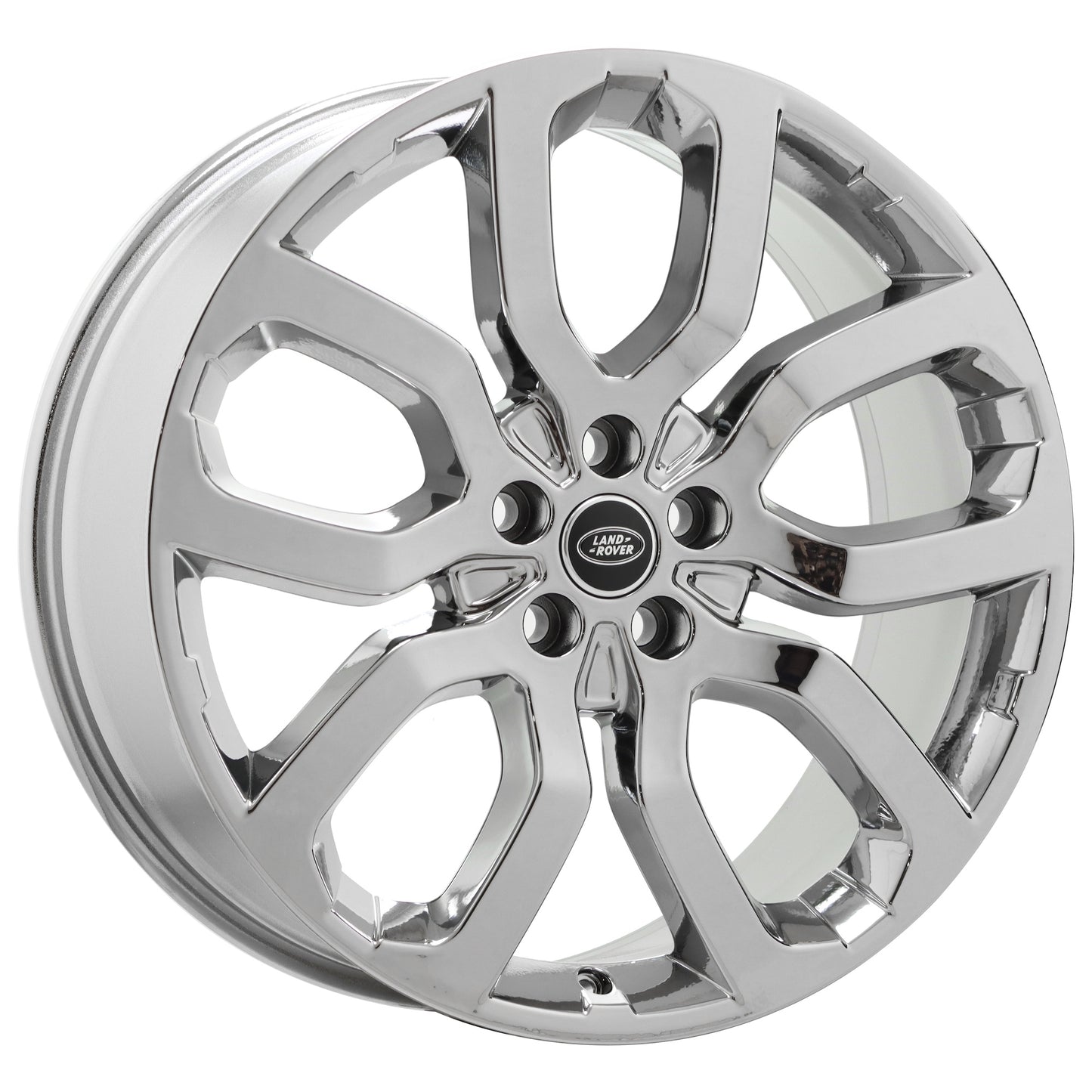 20" Land Range Rover Evoque Bright Chrome Wheels Rims Factory Set 72235 EXCHANGE