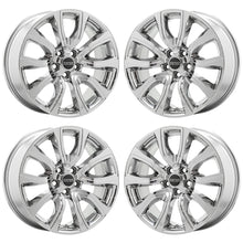 Load image into Gallery viewer, EXCHANGE 18&quot; Land Rover Range Rover Evoque PVD Chrome wheels rim OEM set 72256
