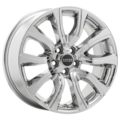 18" Land Rover Range Rover Evoque Bright Chrome wheels rim OEM 72256 EXCHANGE