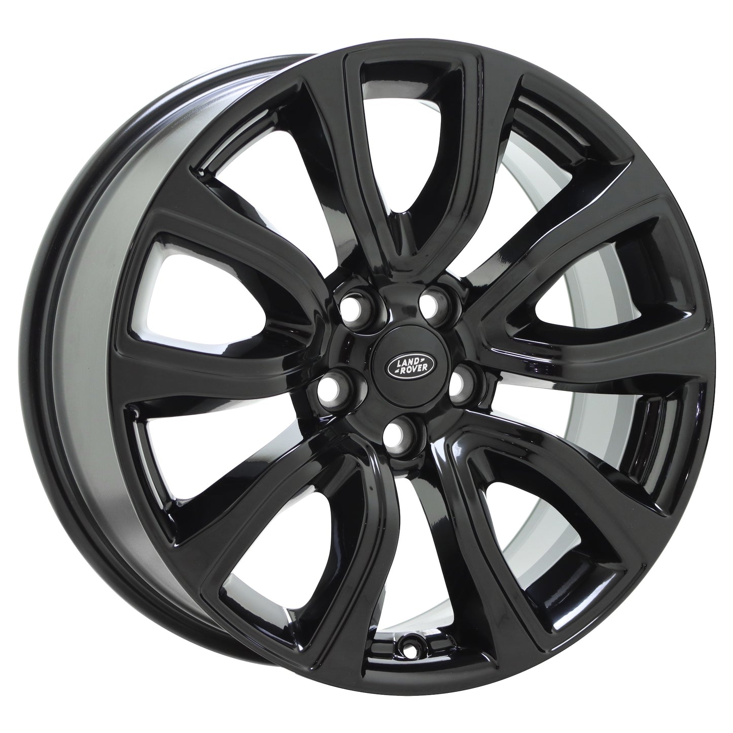 18" Land Range Rover Evoque Gloss Black wheels rim OEM set 72256 EXCHANGE