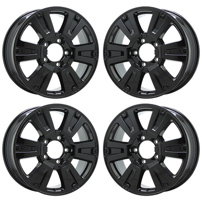 20" Toyota Sequoia Tundra Black wheels rims Factory OEM set 75159 EXCHANGE