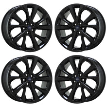 Load image into Gallery viewer, EXCHANGE 21&quot; Ford Explorer Black wheels rims Factory OEM set 10476
