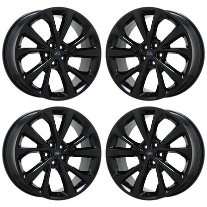 21" Ford Explorer Gloss Black wheels rims Factory OEM set 10476 EXCHANGE