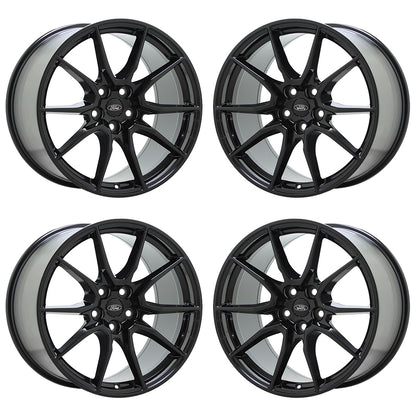 19" Ford Mustang Shelby GT350 Gloss Black wheels rims Factory OEM 10223 10224