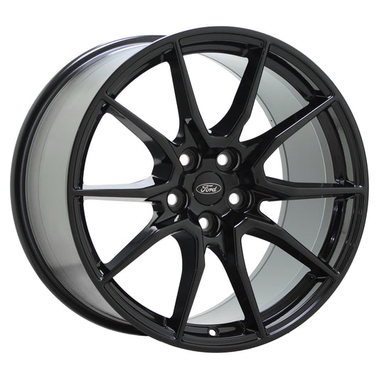 19" Ford Mustang Shelby GT350 Gloss Black wheel rim Factory OEM 10223