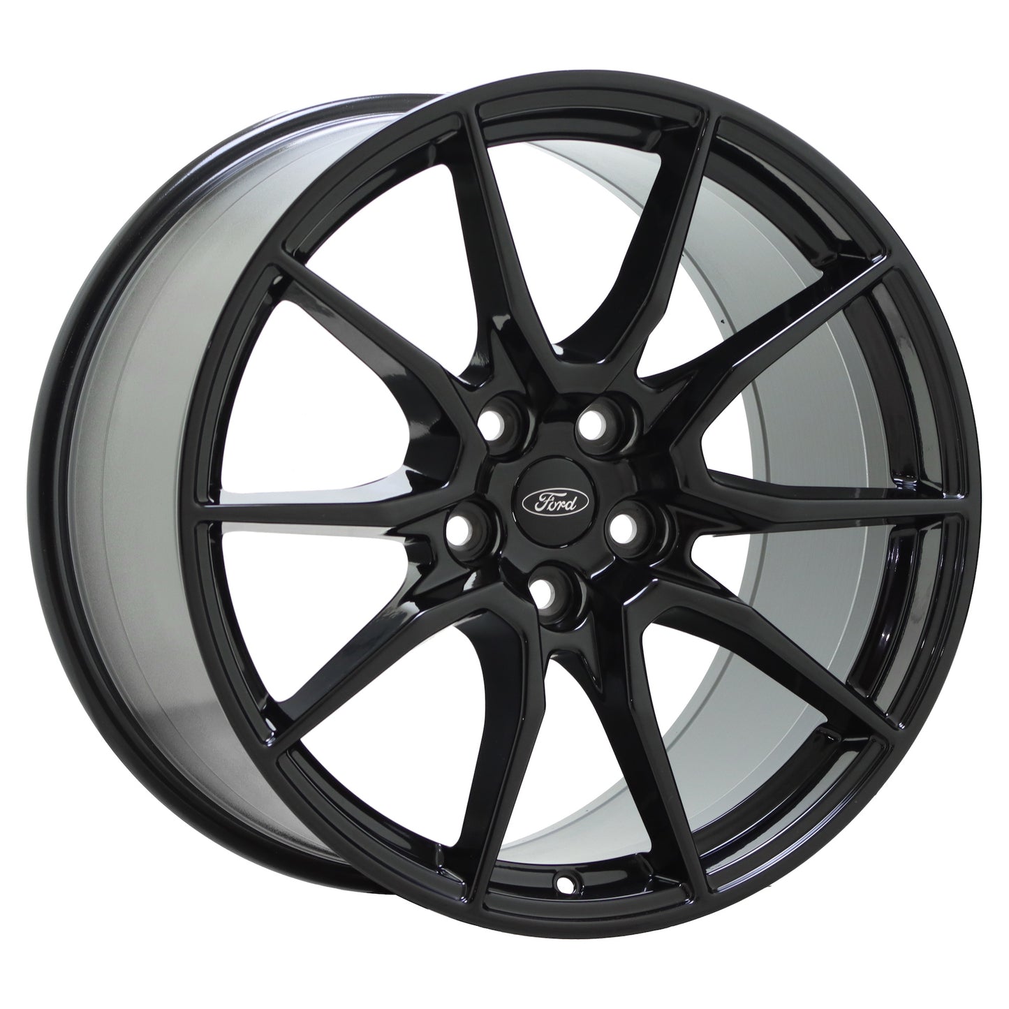 19" Ford Mustang Shelby GT350 Gloss Black wheels rims Factory OEM 10223 10224