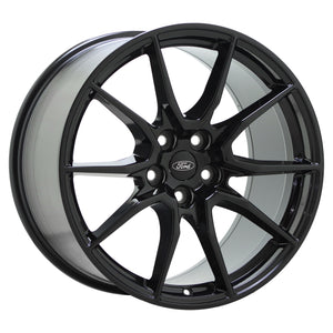 19" Ford Mustang Shelby GT350 Gloss Black wheel rim Factory OEM (REAR) 10224