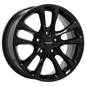 20" Chrysler Pacifica Gloss Black wheels rims Factory OEM set 2029