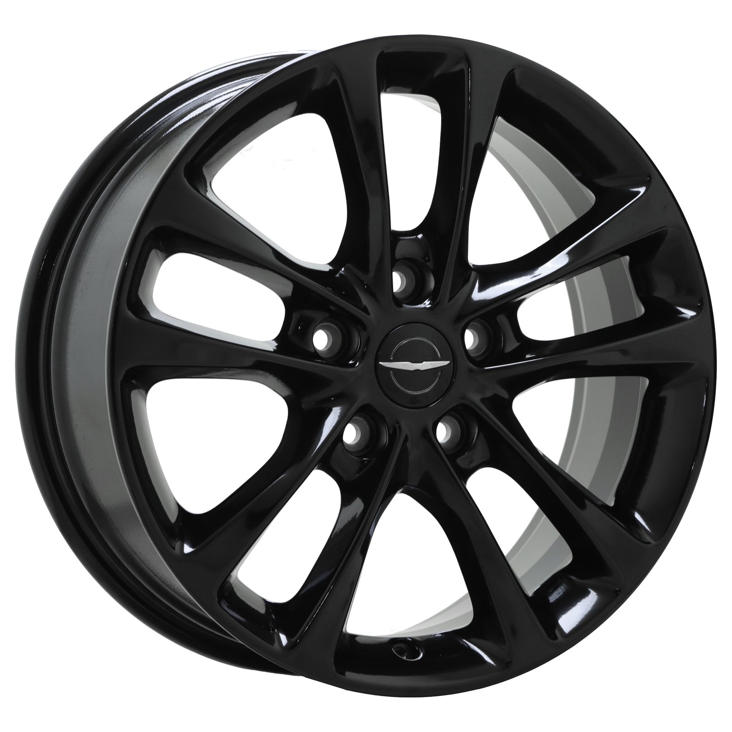 18" Chrysler Pacifica Gloss Black wheels rims Factory OEM set 2029