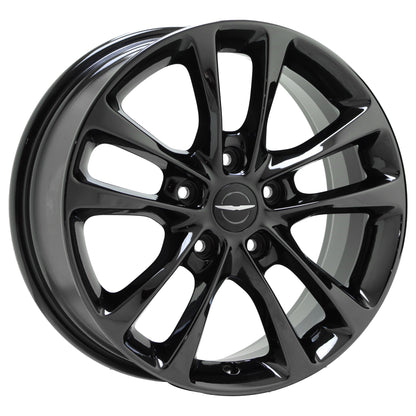 18" Chrysler Pacifica Black Chrome wheels rims Factory OEM set 2029