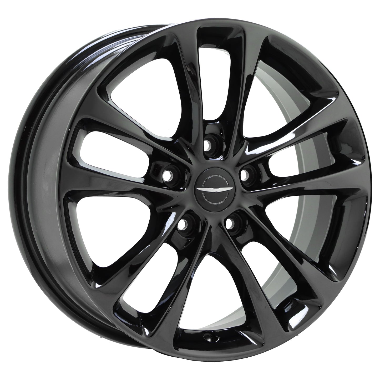 18" Chrysler Pacifica Black Chrome wheels rims Factory OEM set 2029