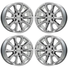 Load image into Gallery viewer, EXCHANGE 22&quot; Escalade Silverado SIerra PVD Chrome wheels rim OEM CK162 set 5696
