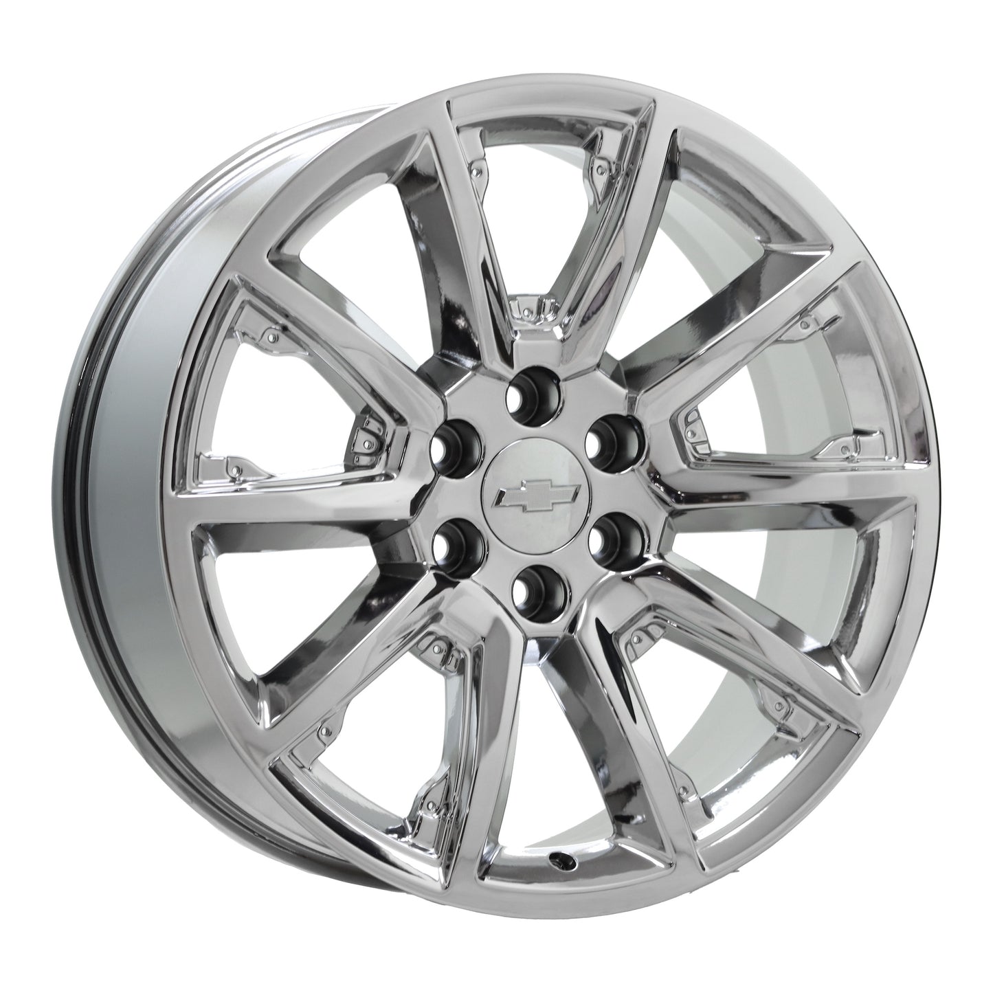 22" Escalade Silverado SIerra Bright Chrome wheels rims OEM CK162 set 5696
