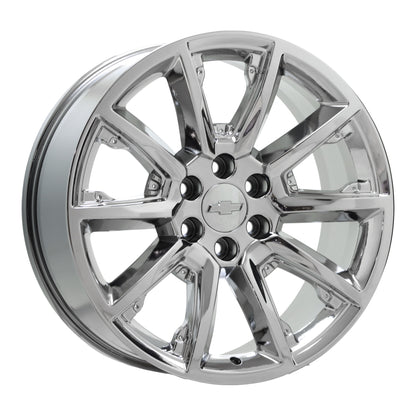22" Escalade Silverado SIerra Bright Chrome wheels rims OEM CK162 set 5696