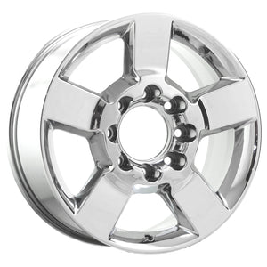 20" Chevrolet Silverado 2500 3500 PVD Chrome wheels rims Factory 5771