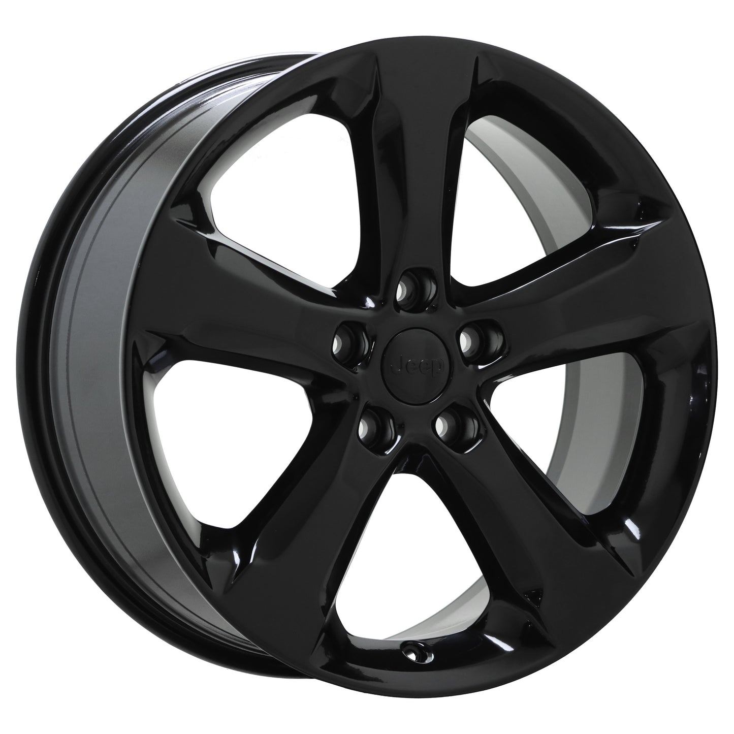 20" Jeep Grand Cherokee Gloss Black wheels rims Factory OEM set 9287 EXCHANGE