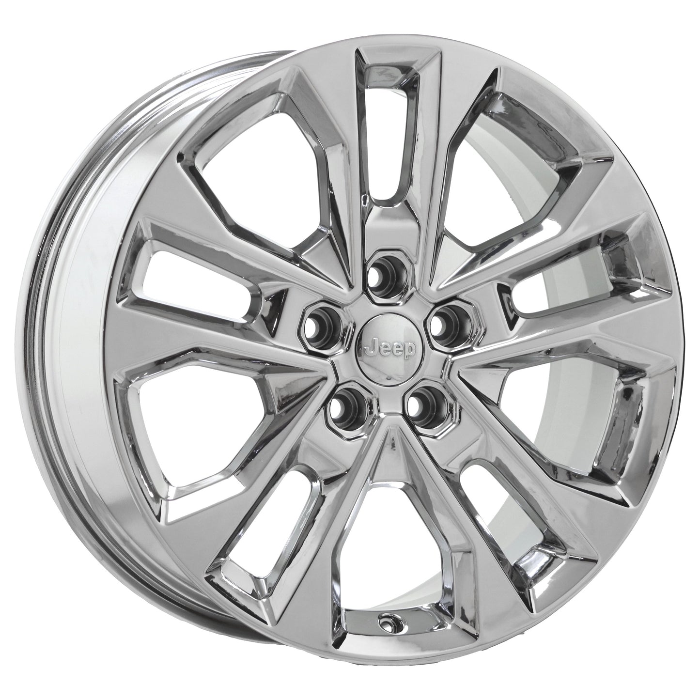 20" Jeep Grand Cherokee Bright Chrome wheels rims Factory OEM set 9289