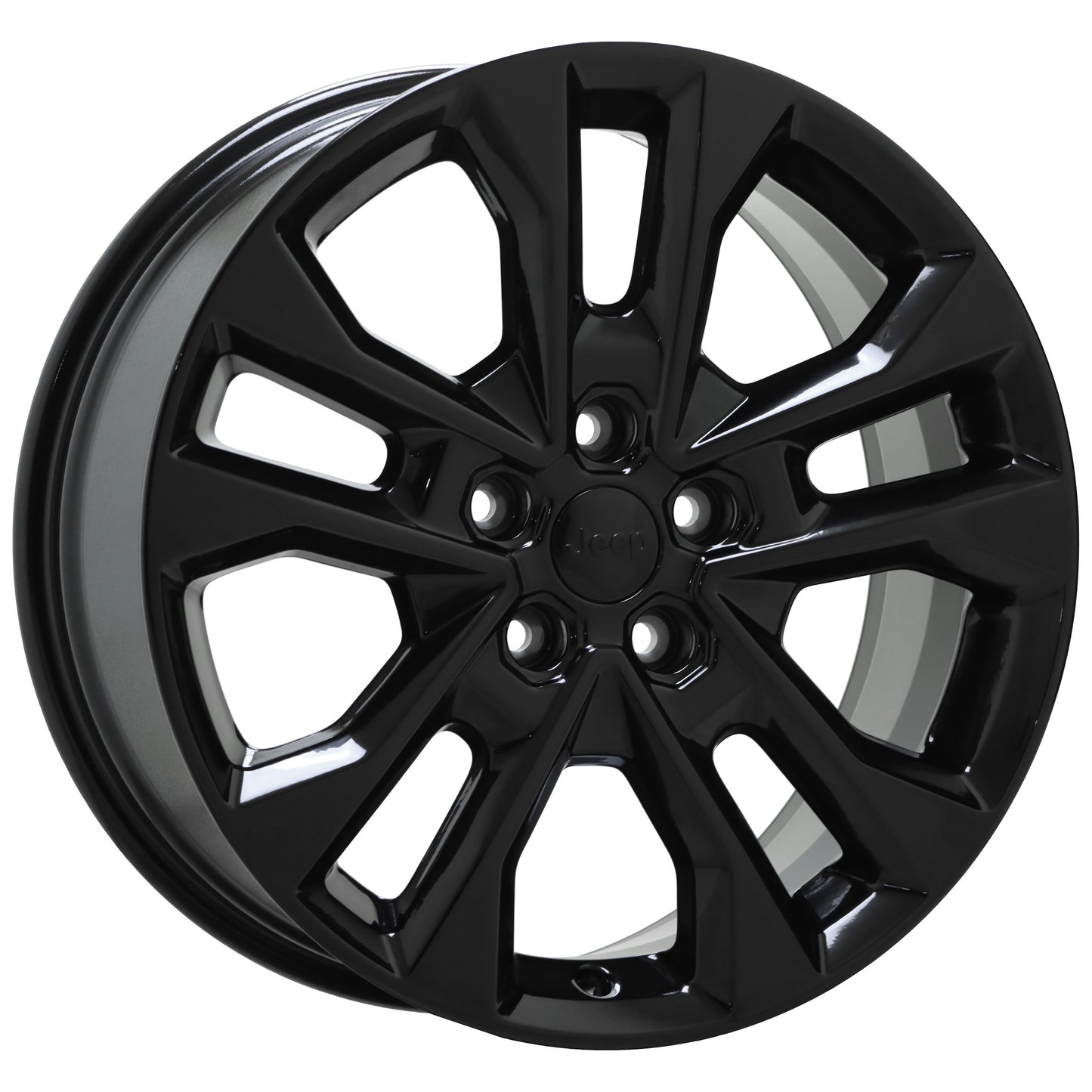 20" Jeep Grand Cherokee Gloss Black wheels rims Factory OEM set 9289