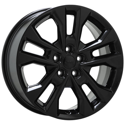 20" Jeep Grand Cherokee Gloss Black wheels rims Factory OEM set 9289