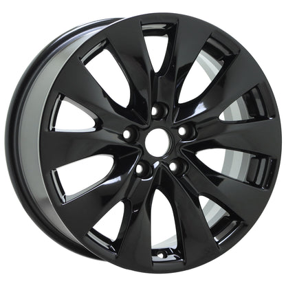17" Subaru Legacy Gloss Black wheels rims Factory OEM set 68823 EXCHANGE