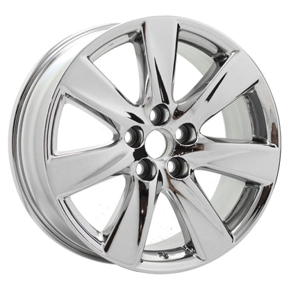 19" Lexus LS460 LS600 Bright Chrome wheels rims Factory OEM set 74248