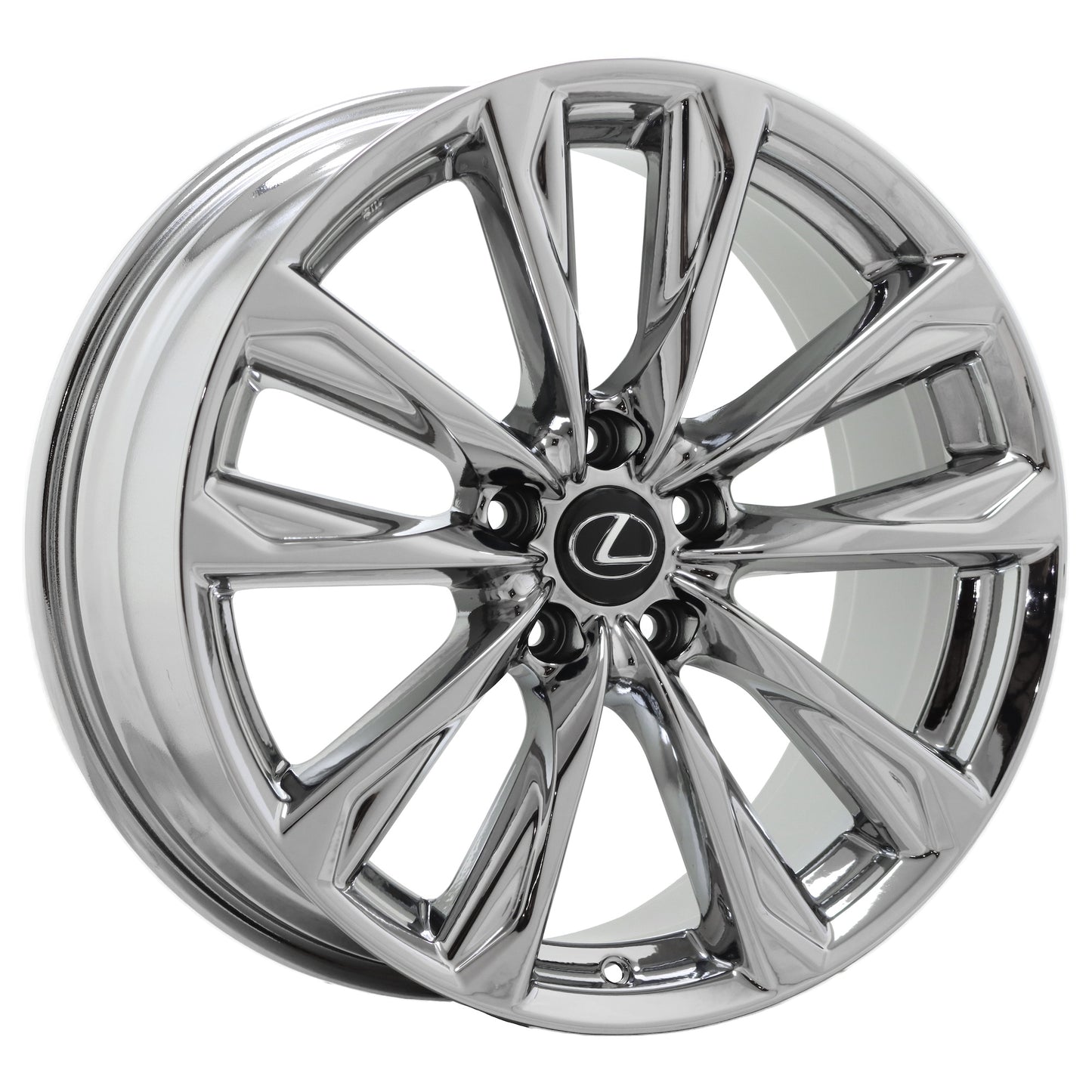 19" Lexus IS350 Bright Chrome wheels rims OEM set 74395 74397 EXCHANGE