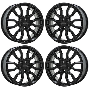 EXCHANGE 19" GMC Terrain Black Wheels Rims Factory OEM Set 95388