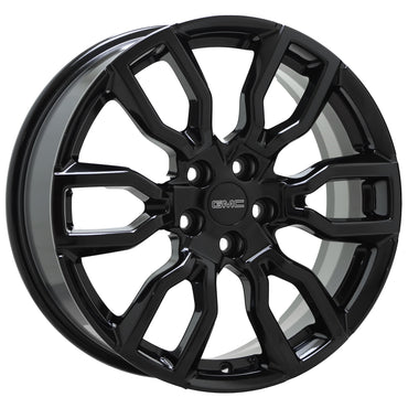 19" GMC Terrain Gloss Black wheels rims Factory OEM set 5837