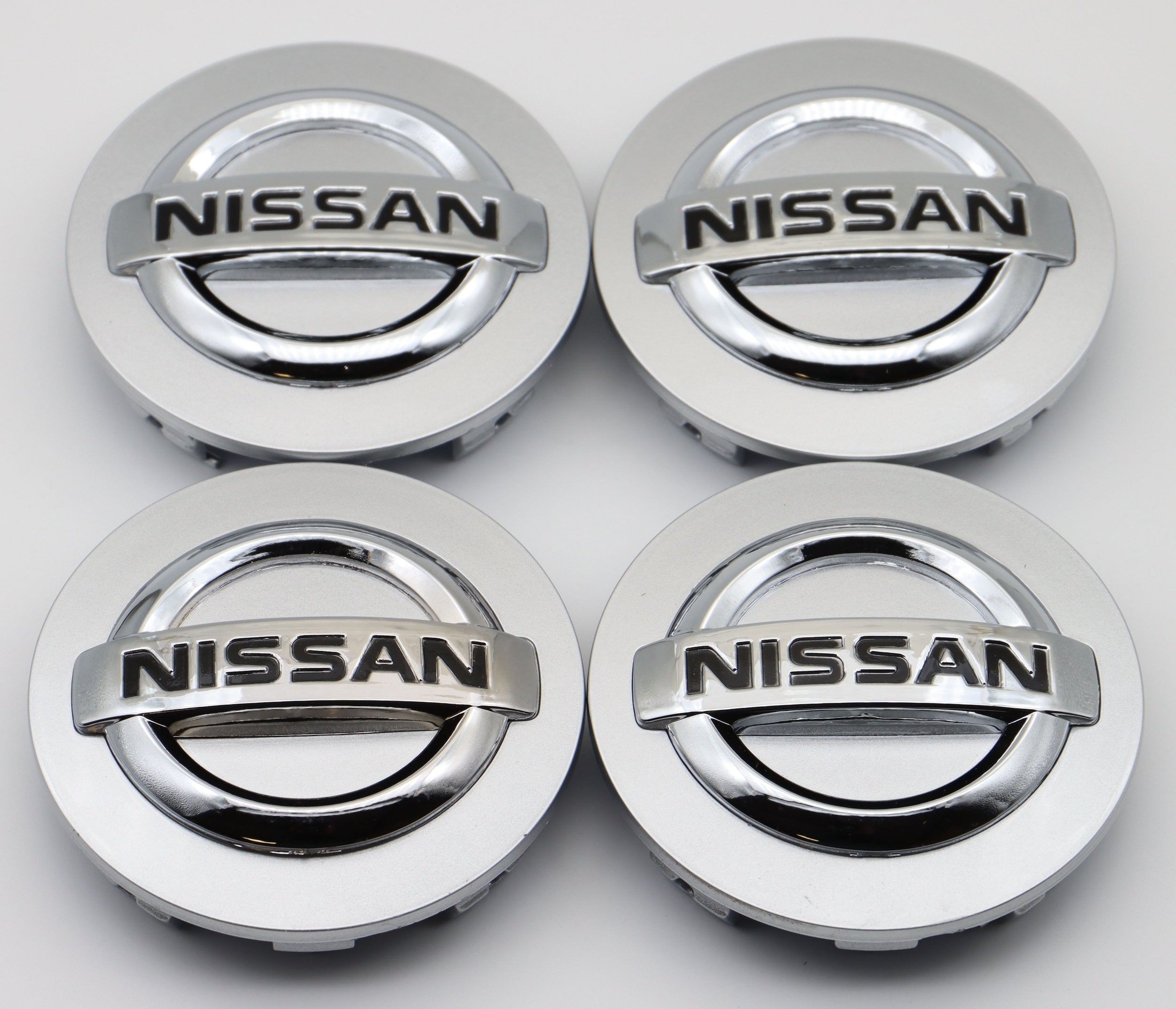 3 5/16" Nissan Armada, Titan Silver Center Cap #40342-7S500 set