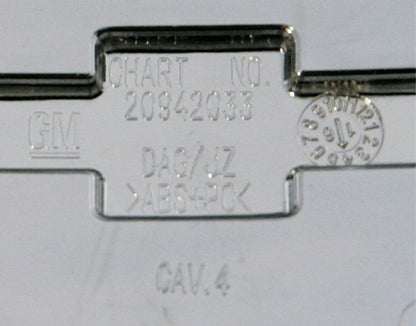 3 1/4" Chevrolet Silverado1500 Tahoe Suburban Chrome Center Cap 20941996 set