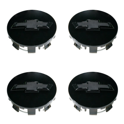 3 1/4" Chevrolet Silverado 1500 Tahoe Suburban Black Center Cap 23480948 set