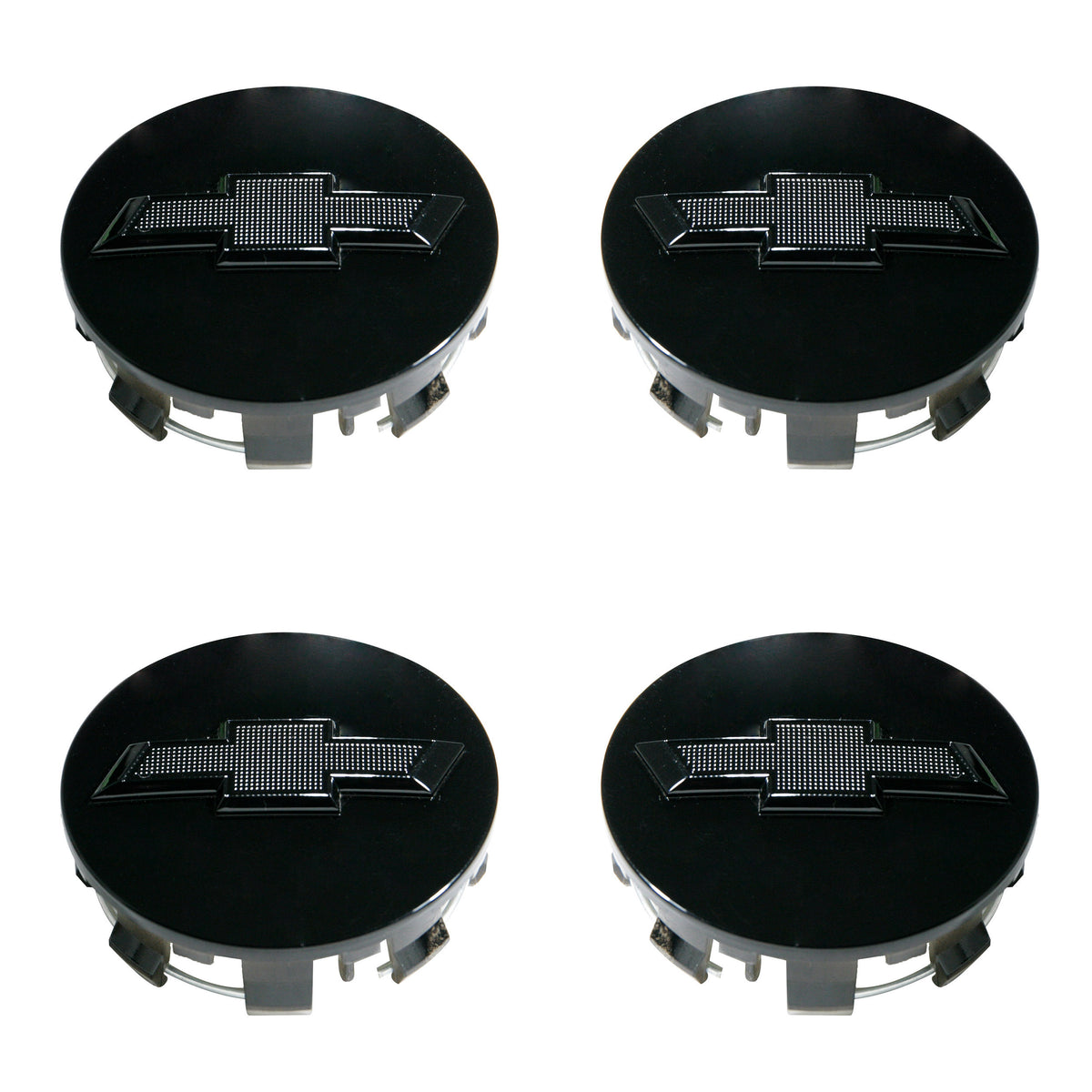 3 1/4" Chevrolet Silverado 1500 Tahoe Suburban Black Center Cap 23480948 set