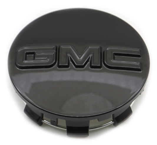 3 1/4" GMC Sierra 1500, Yukon Black Center Cap #23357064 single