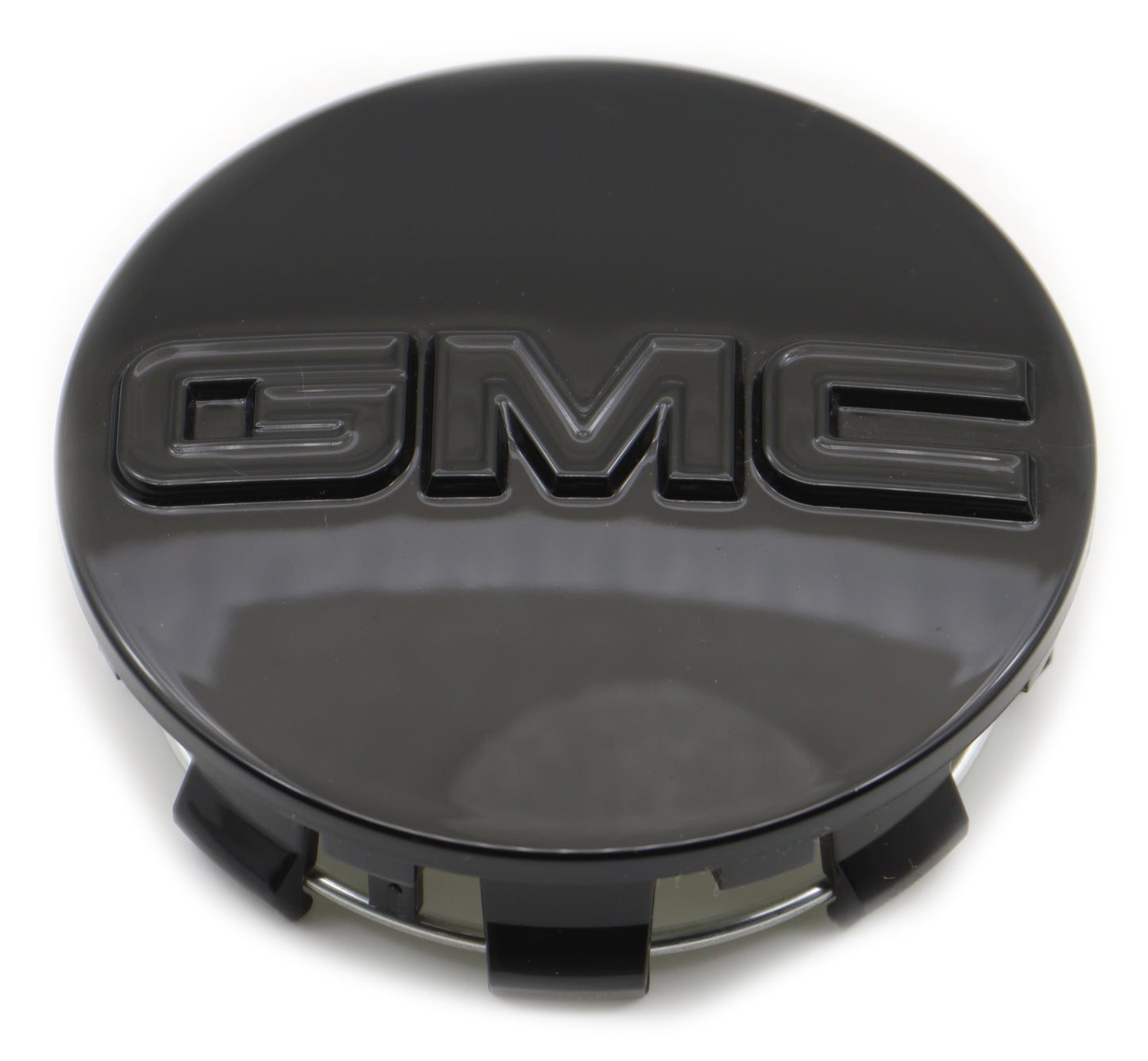 3 1/4" GMC Sierra 1500, Yukon Black Center Cap #23357064 set