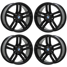 Load image into Gallery viewer, EXCHANGE 19&quot; BMW X6 series Black wheels rims Factory OEM set 86264 86263
