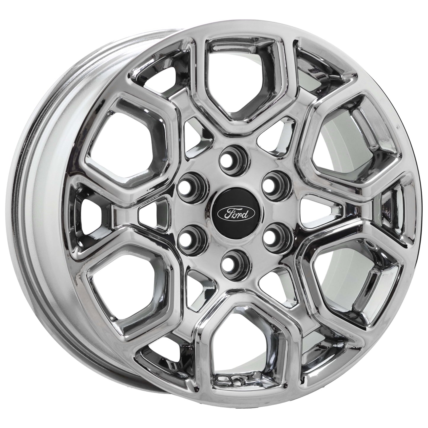 18" Ford F150 Truck Bright Chrome wheels rims Factory OEM set 4 10340