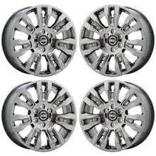 Load image into Gallery viewer, EXCHANGE 20&quot; Nissan Titan XD PVD Chrome Wheels Rims Factory OEM set 62728
