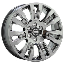 Load image into Gallery viewer, 20&quot; Nissan Titan XD PVD Chrome Wheels Rims Factory OEM set 62728
